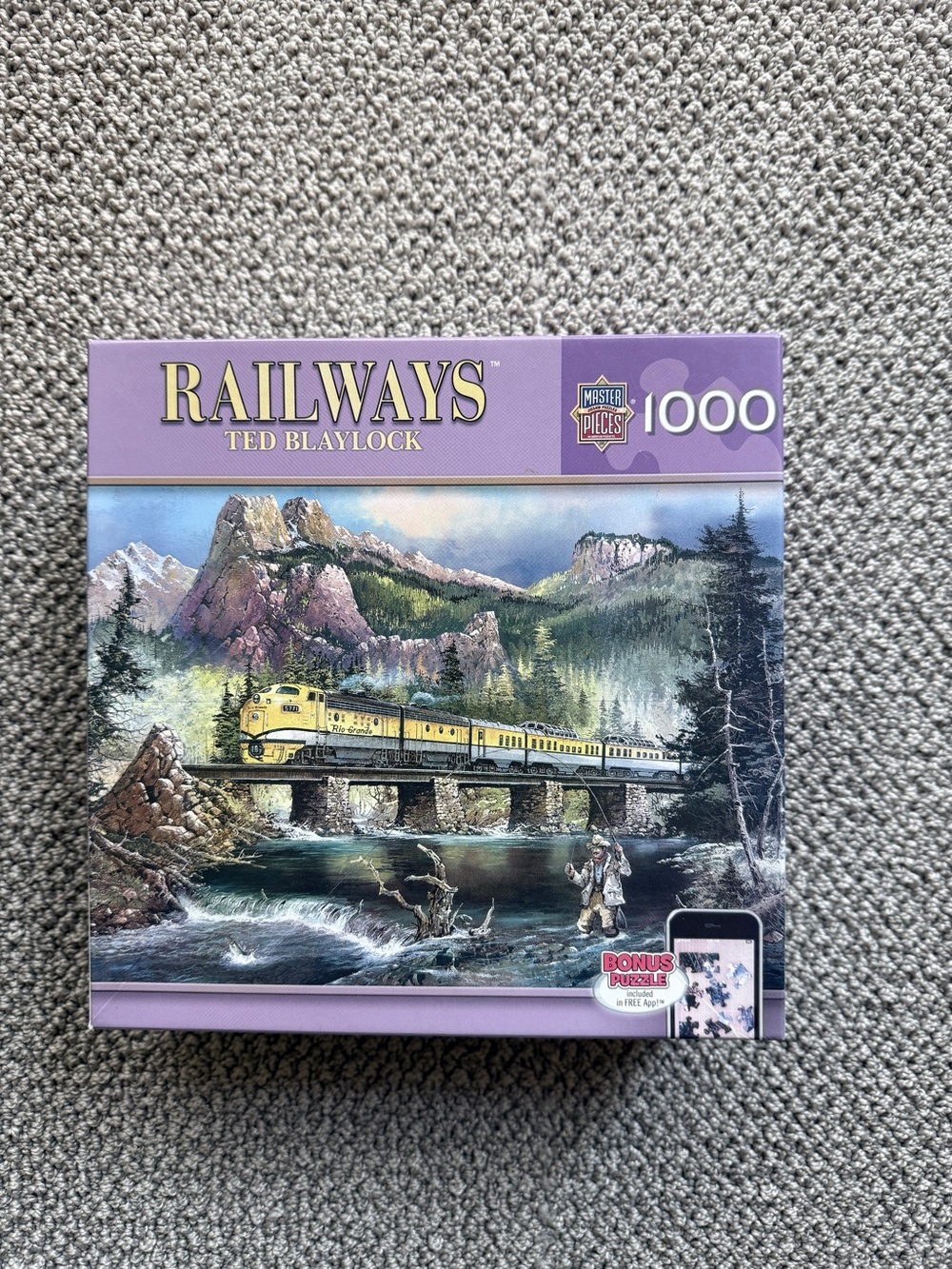 Railways 1000-Piece Jigsaw Puzzle